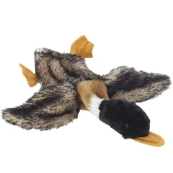 Ethical Pet Skinneeez Barnyard Series Stuffing-Free Plus Mallard Duck Toy for Dogs, assorted colors
