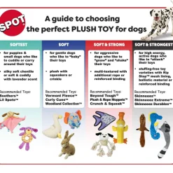Ethical Pet Skinneeez Big Bite Jackal Stuffing-Free Plush Dog Toy (19.5