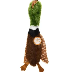 Ethical Pet Skinneeez Crinklers Bird Stuffing-Free Squeaky Plush Dog Toy, Assorted