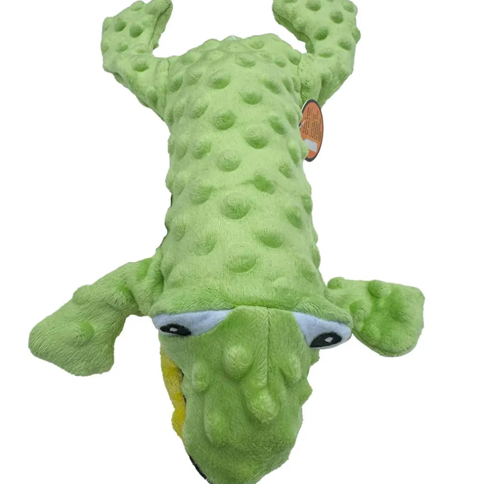 Ethical Pet Skinneeez Extreme Stuffer Frog Toy for Dogs 14"