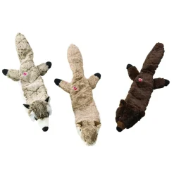 Ethical Pet Skinneeez Extreme Quilted Stuffing-Free Beaver Toy for Dogs (23")