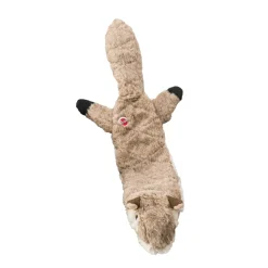 Ethical Pet Skinneeez Extreme Quilted Stuffing-Free Squirrel Toy for Dogs