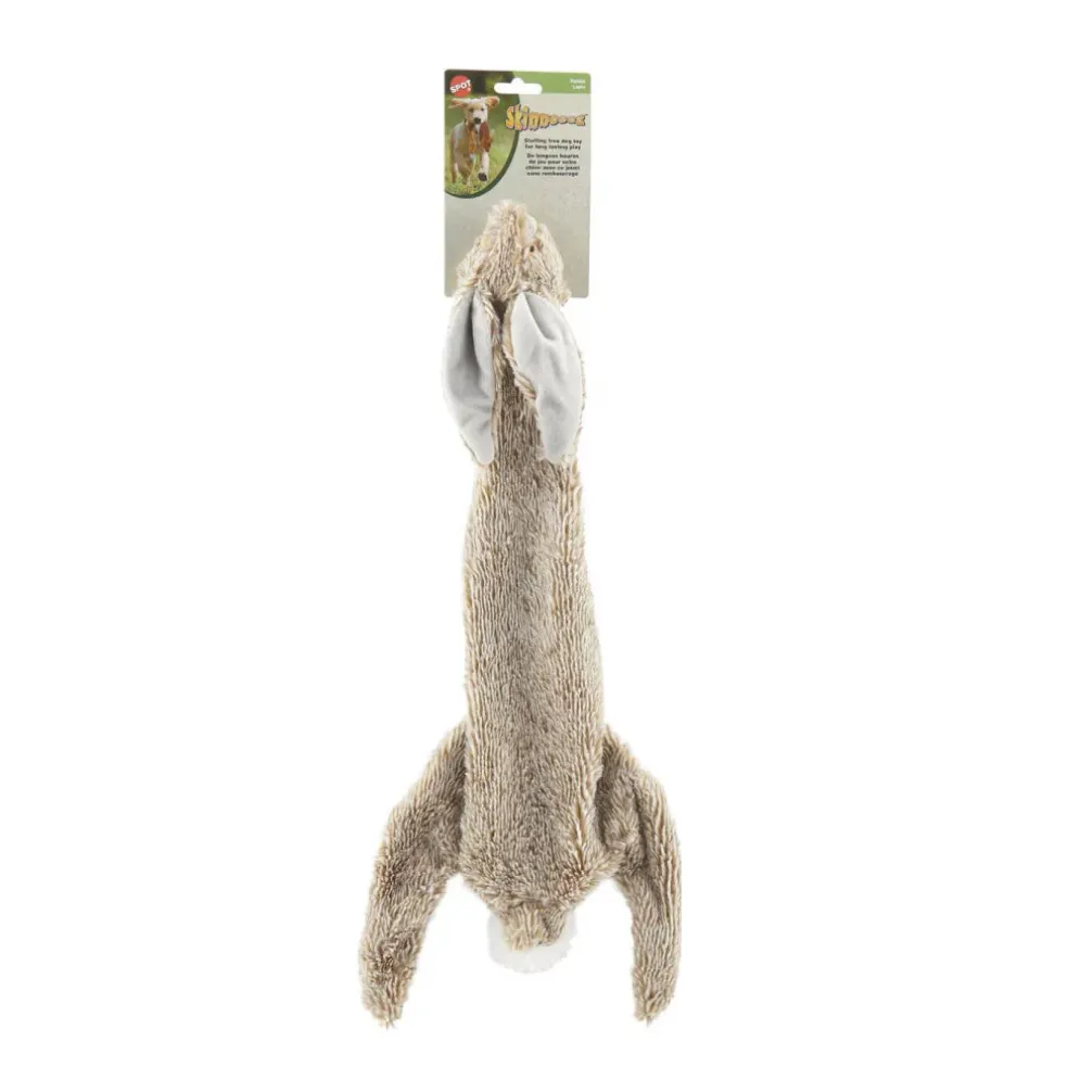 Ethical Pet Skinneeez Forest Series Stuffing-Free Plush Rabbit Toy for Dogs (24")