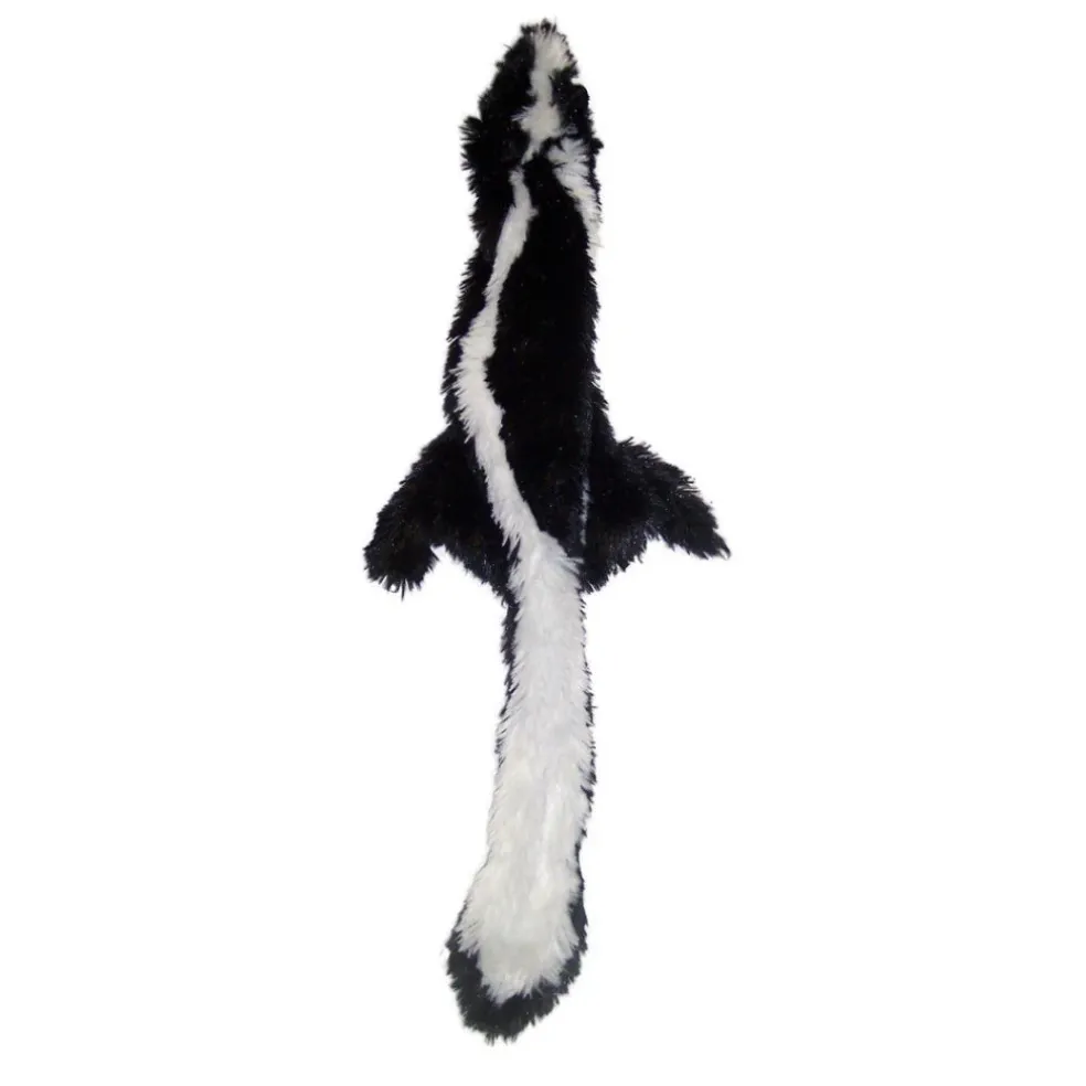 Ethical Pet Skinneeez Forest Series Skunk Stuffing-Free Toy for Dogs