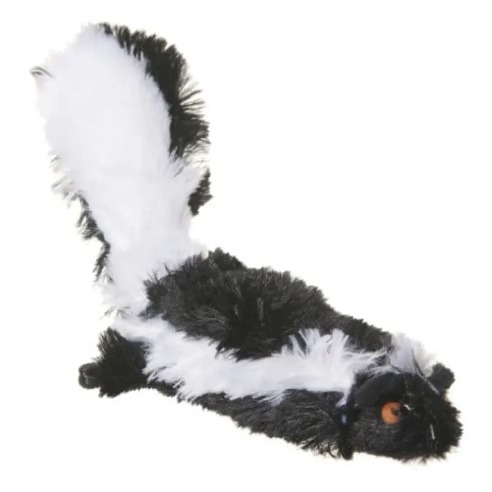 Ethical Pet Skinneeez Forest Series Skunk Stuffing-Free Toy for Dogs