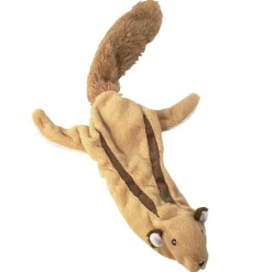 Ethical Pet Skinneeez Mini Forest Series Flying Squirrel Plush Dog Toy, 14"