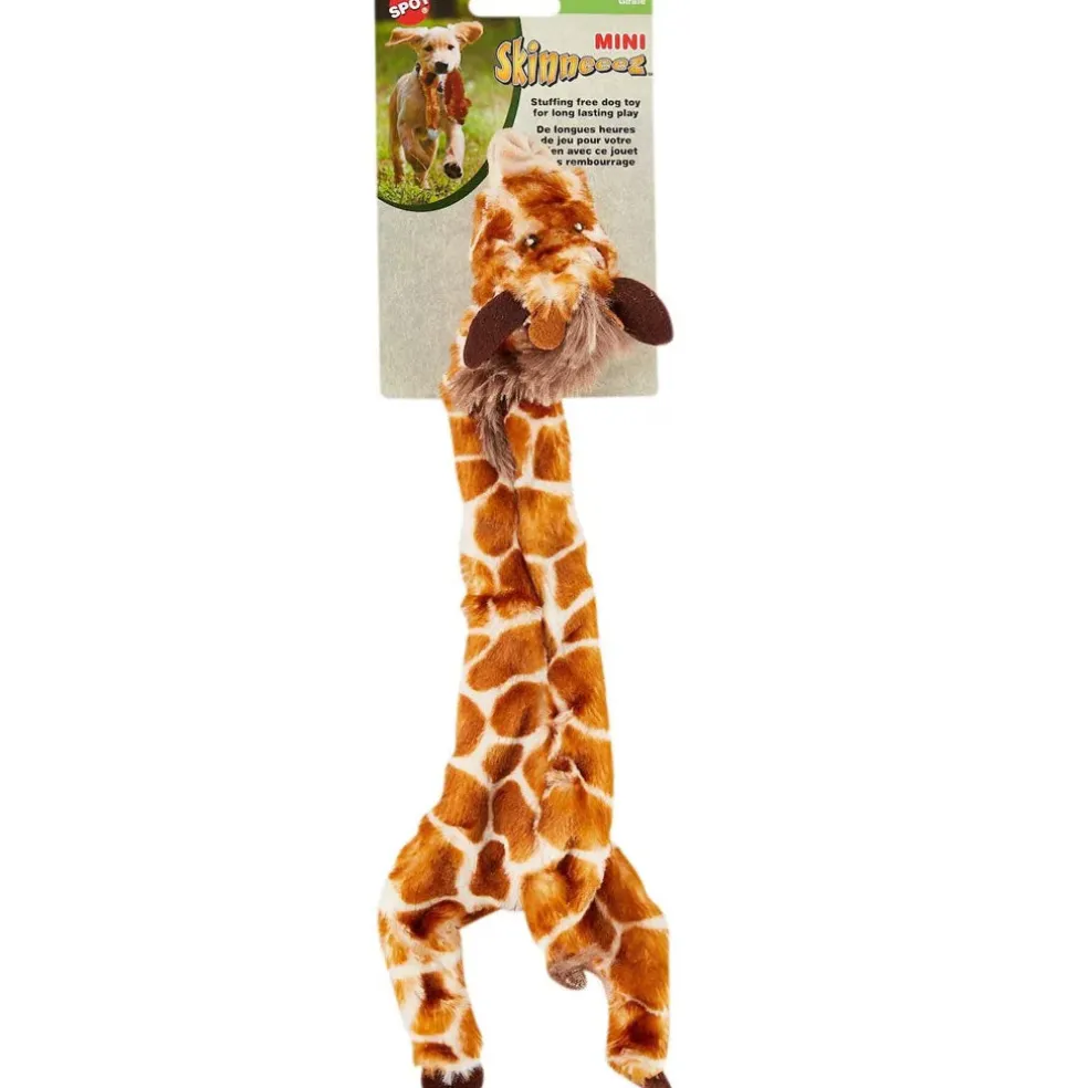 Ethical Pet Skinneeez Outback Giraffe Stuffing-Free Plush Dog Toys