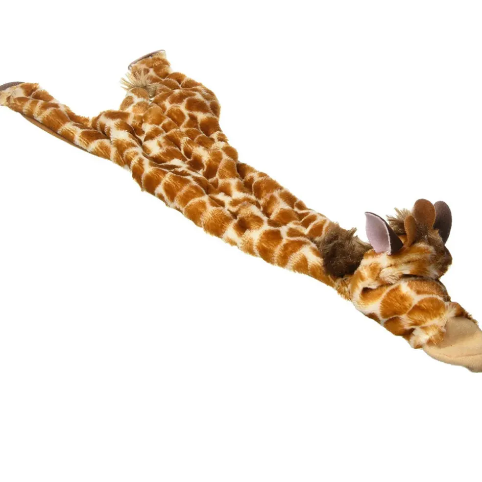 Ethical Pet Skinneeez Outback Giraffe Stuffing-Free Plush Dog Toys