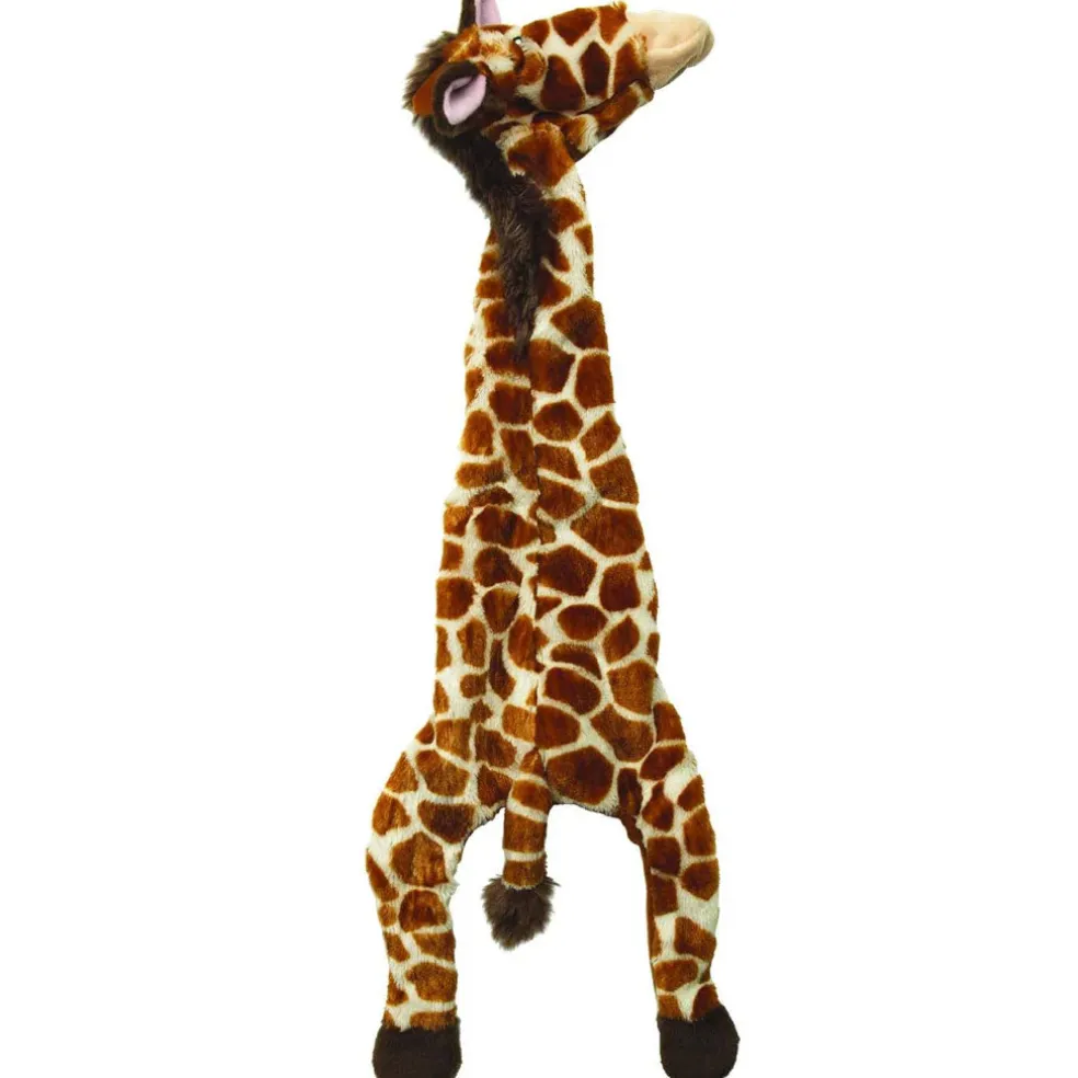 Ethical Pet Skinneeez Outback Giraffe Stuffing-Free Plush Dog Toys