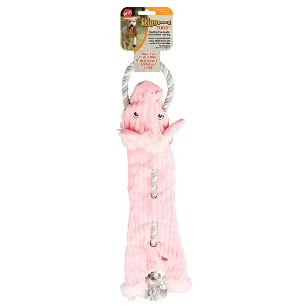 Ethical Pet Skinneeez Tugs Barnyard You for Dog, assorted characters (23")