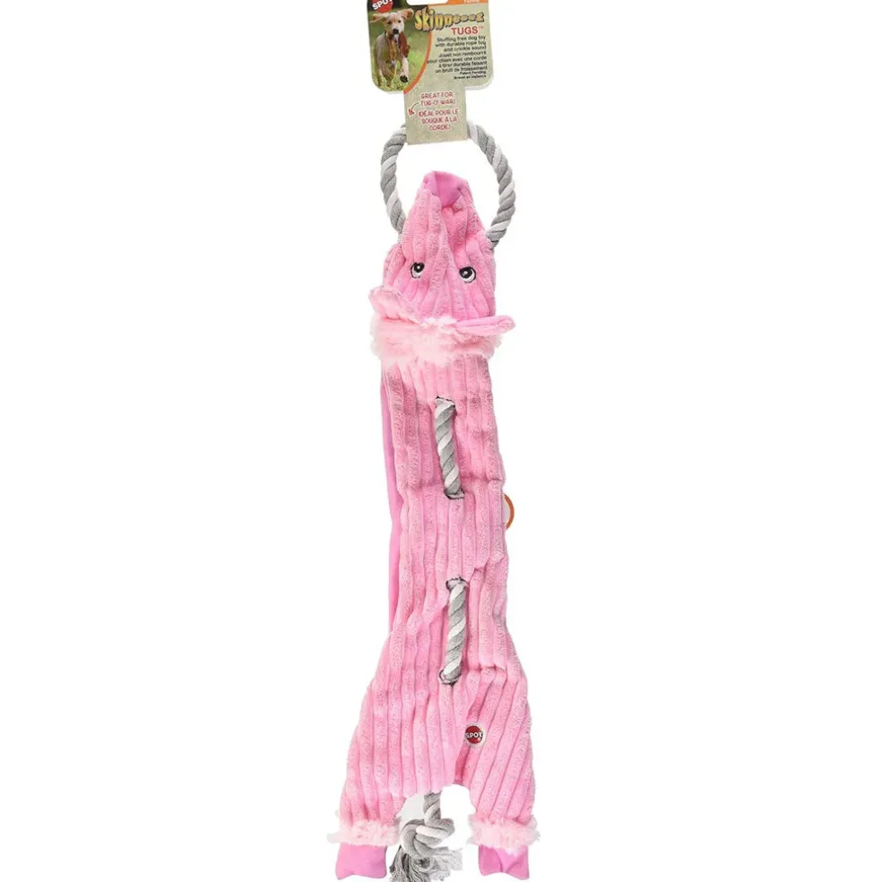 Ethical Pet Skinneeez Tugs Dog Toy Barnyard, Assorted, 23"
