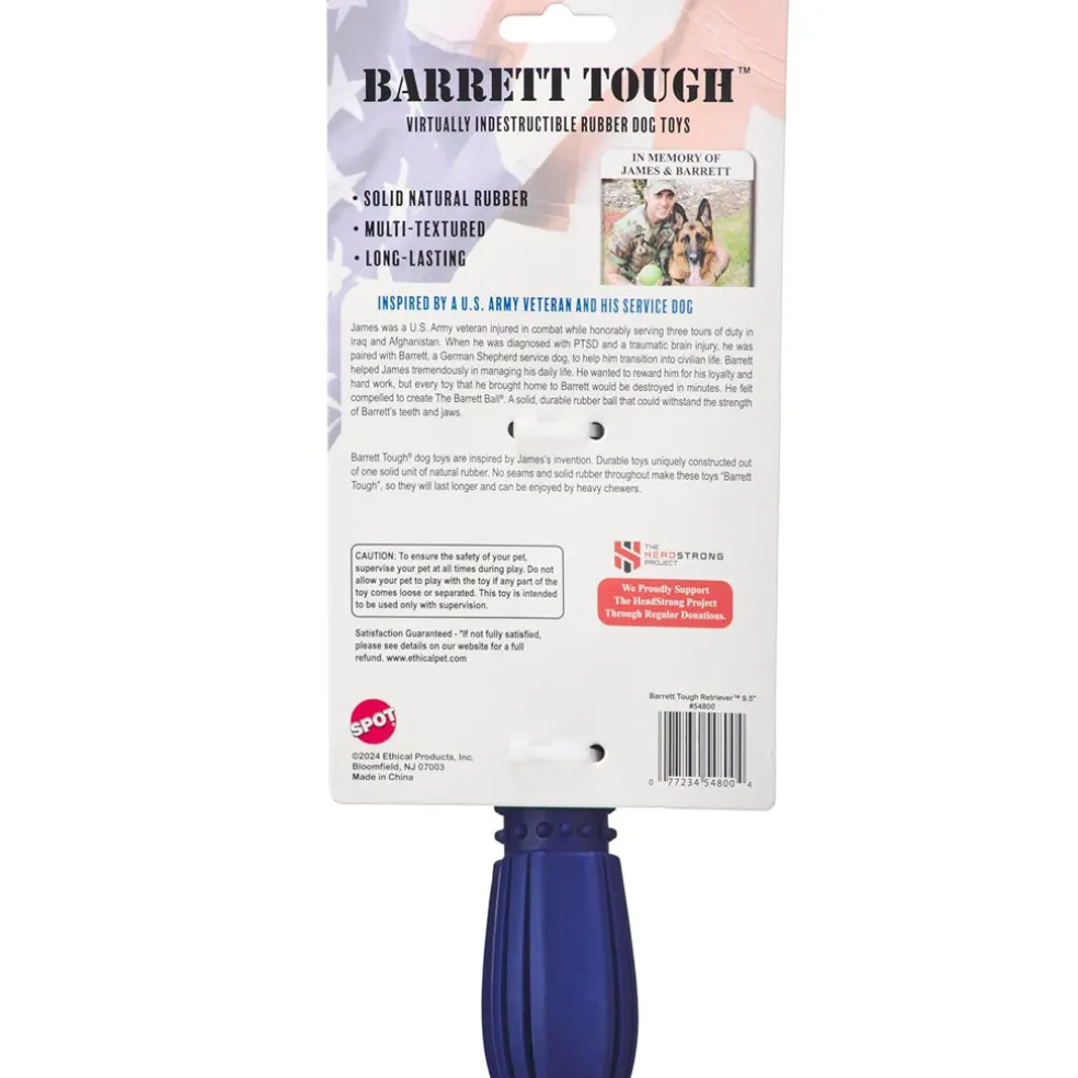Ethical Pet Spot Barrett Tough Retriever Dog Toy 9.5"