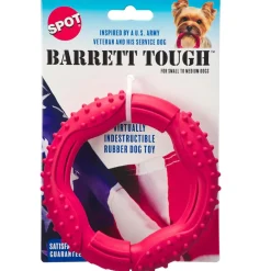 Ethical Pet Spot Barrett Tough Ring Dog Toy 5"