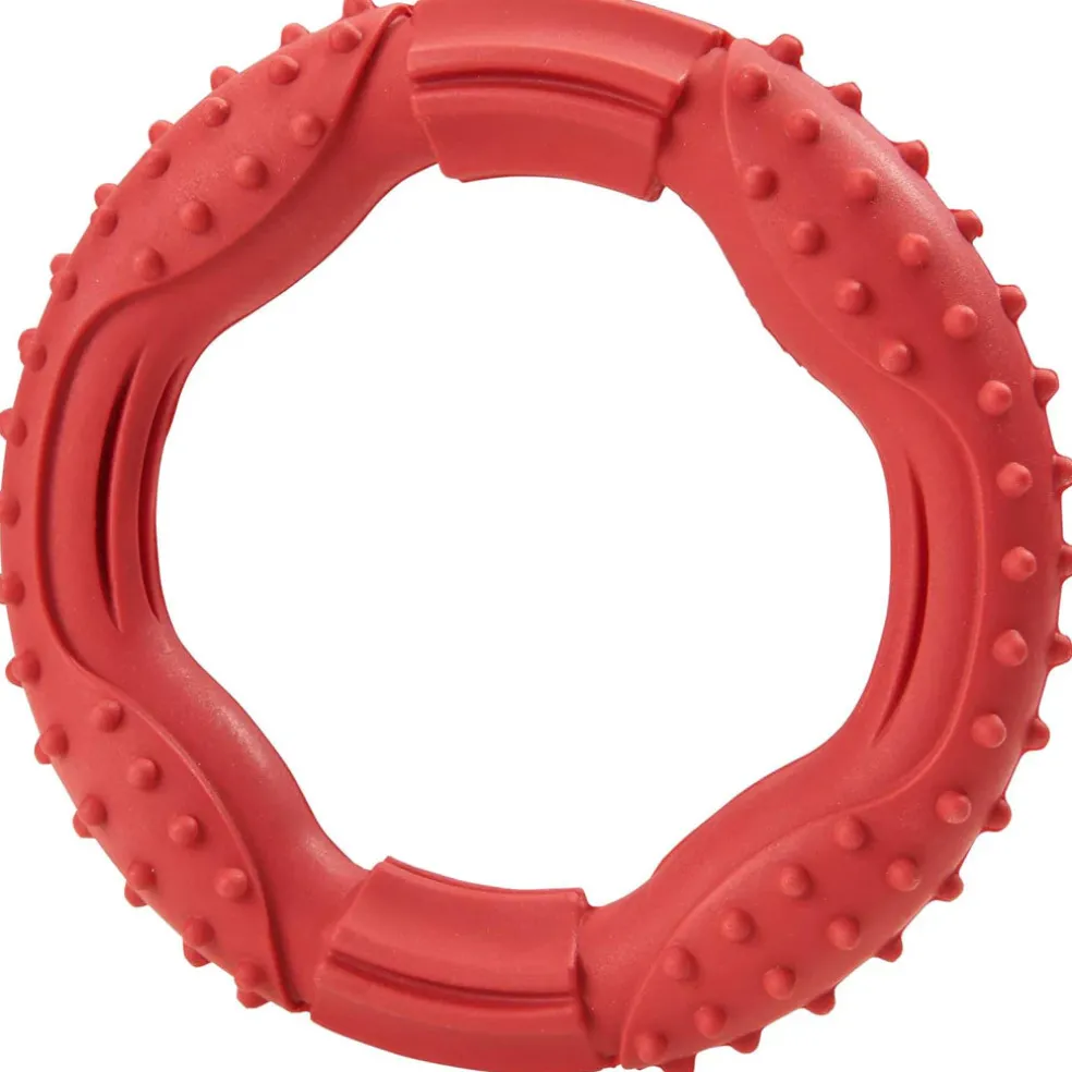 Ethical Pet Spot Barrett Tough Ring Dog Toy 5"