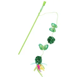 Ethical Pet Spot Butterfly & Mylar Wand Cat Toy, Assorted