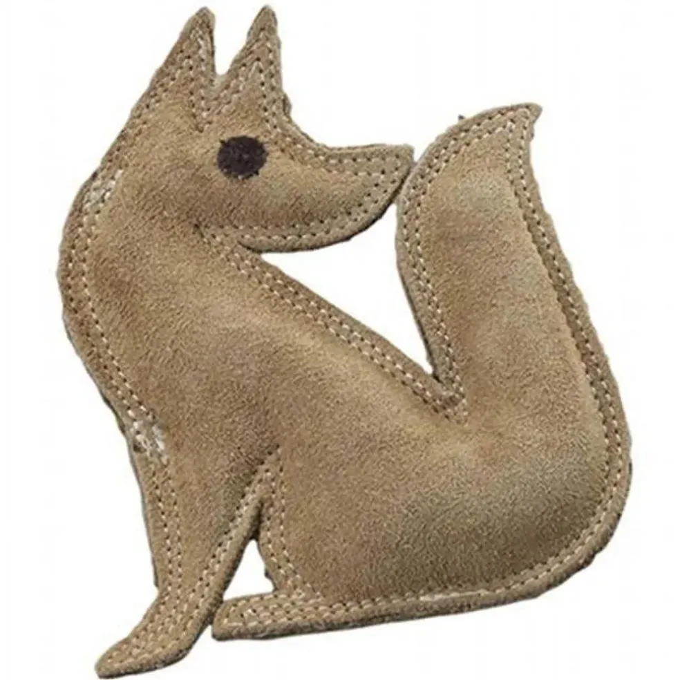 Ethical Pet Spot Dura-Fused Leather Dog Toy Fox, Small