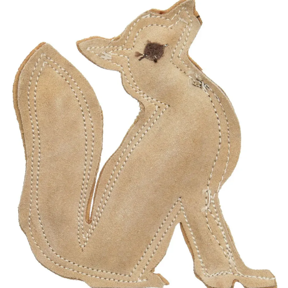 Ethical Pet Spot Dura-Fused Leather Dog Toy Fox, Small