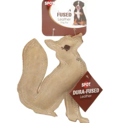 Ethical Pet Spot Dura-Fused Leather Dog Toy Fox, Small