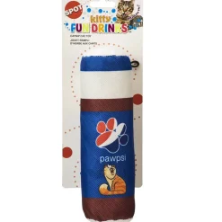 Ethical Pet Spot Fun Drink Pawpsi Kicker Plush Dog Toys, 8"