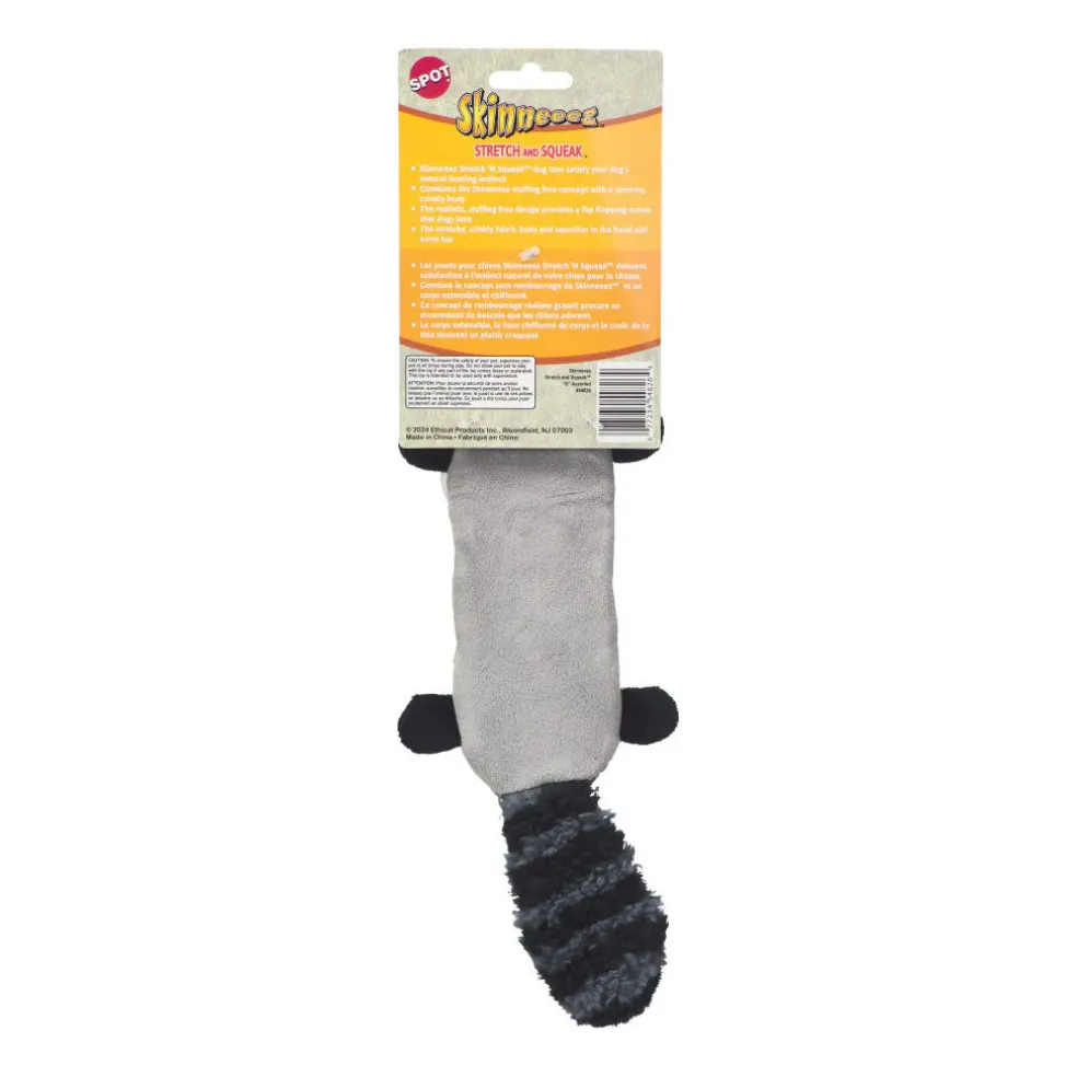 Ethical Pet Spot Skinneeez Stretcheez Plush Dog Toy, Assorted, 1-count