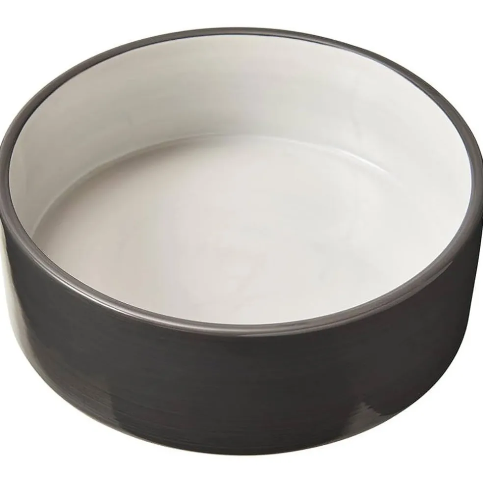 Ethical Pet Spot 2-Tone Dog Dish Grey