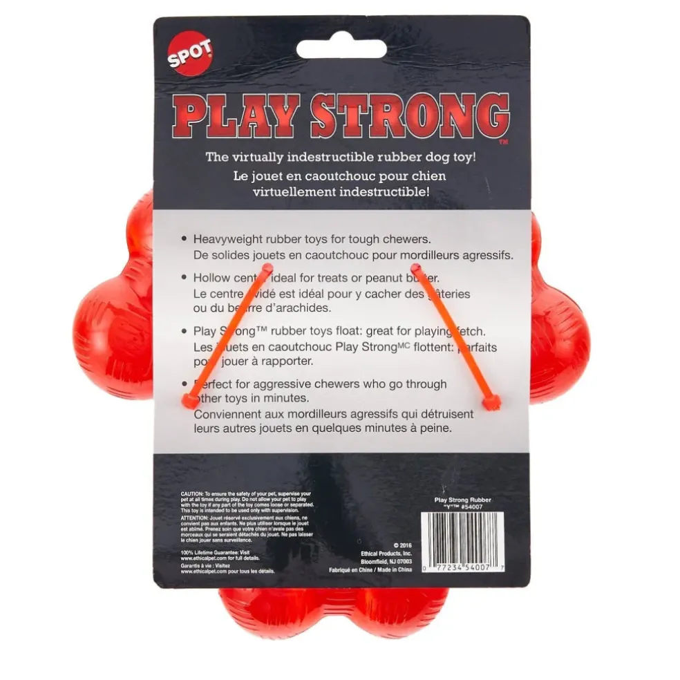 Ethical Play Strong Trident Toy For Dog (6")