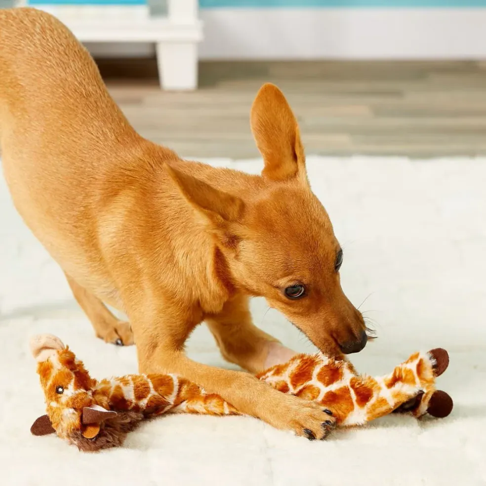 Ethical Plush Skinneeez Giraffe Toy For Dog (14")