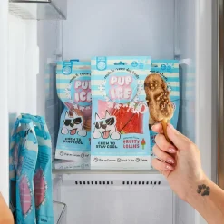 Ethical Pup Ice Choccy Lollies Peanut Butter & Chocolate Ready to Freeze Dog Treats, 2 pack