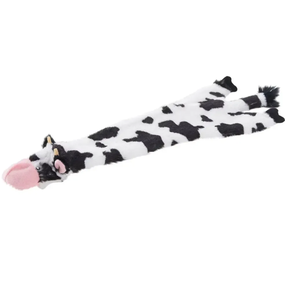 Ethical Skinneeez Crinkler Cow Toy For Dogs