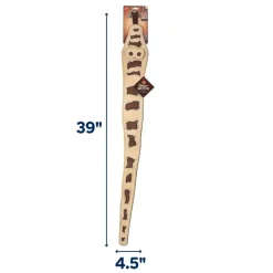 Ethical Skinneeez Leather Snake Toy For Dogs