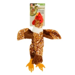Ethical Skinneeez Stuffing-Free Plush Chicken Toy for Dogs (18")