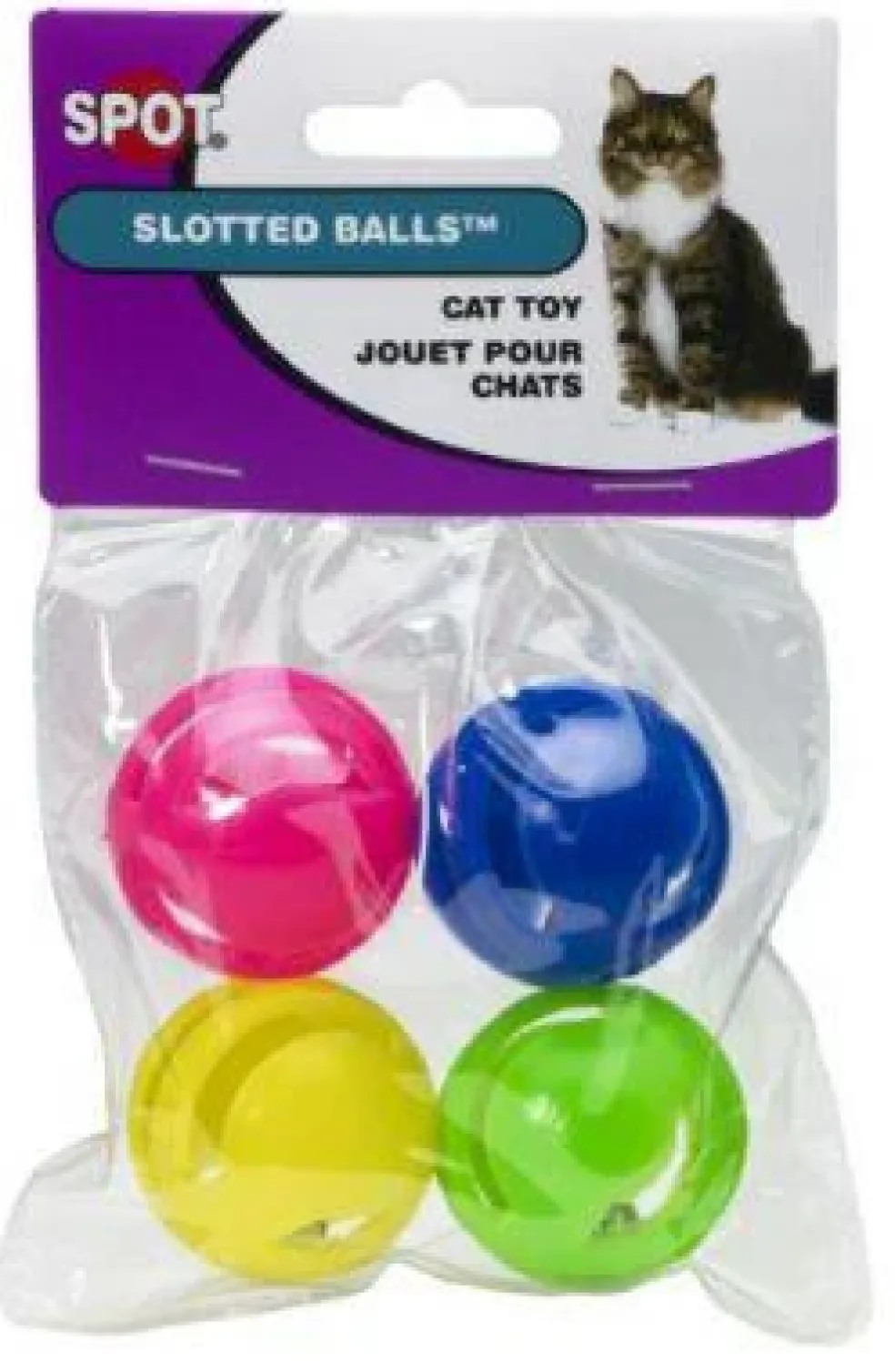 Ethical Slotted Balls Toy For Cats