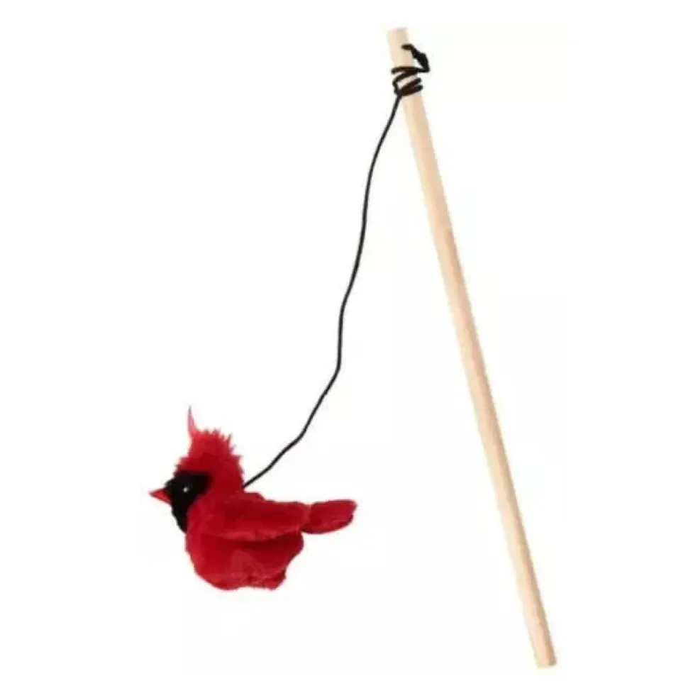 Ethical Songbird Teaser Wand Toy for Cats, Assorted Characters