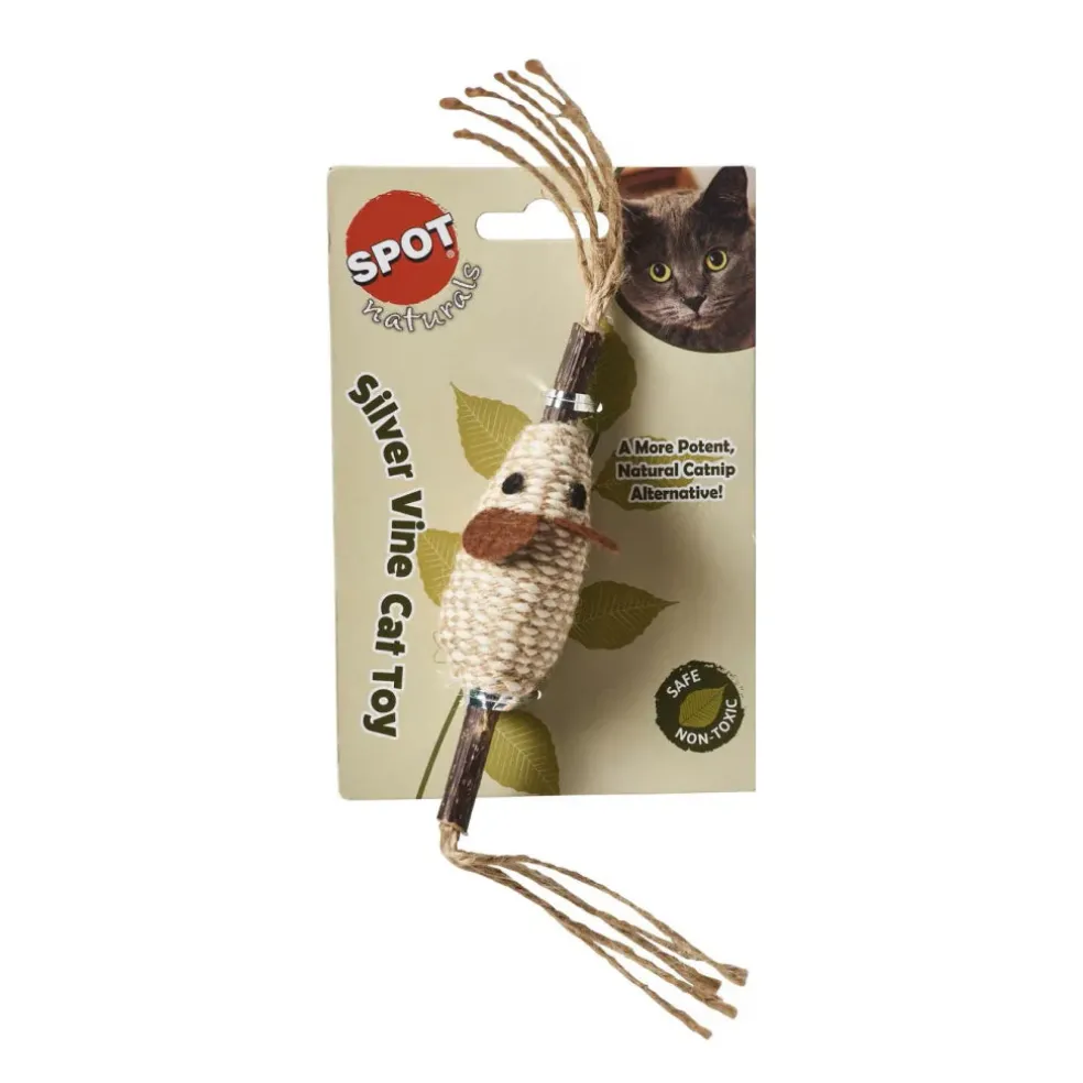 Ethical Spot Naturals Silvervine Cat Cord / Stick Assorted Toy For Cats