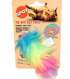 Ethical Tie Dye Plush Toy For Cat Assorted (5