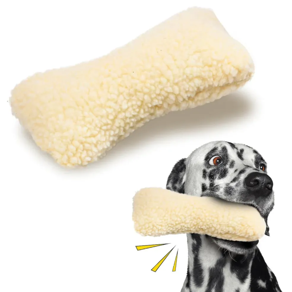 Ethical Vermont Fleece Bone Toy For Dog (12")