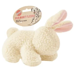 Ethical Vermont Fleece Rabbit Toy For Dog (9")