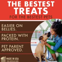 Etta Says! Beef Deli Sausages Meat Treats for Dogs