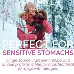 Etta Says! Eat Simple! 100% Freeze Dried Duck Never Cooked Dog Treats, 2.5-oz