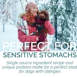Etta Says! Eat Simple 100% Freeze Dried Turkey Dog Treats, 2.5-oz