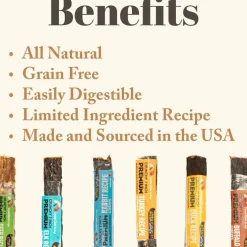 Etta Says! Premium Crunchy Buffalo Dog Chew Treats, 7