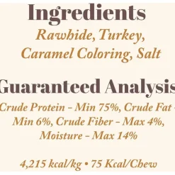 Etta Says! Premium Crunchy Turkey Dog Chew Treats, 7