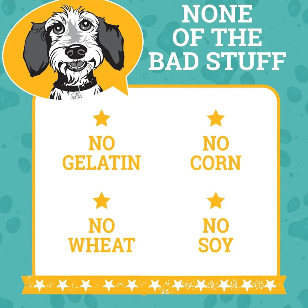 Etta Says! Sit! Training Treats for Dogs Oat & Peanut Flavor, 16-oz