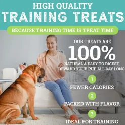 Etta Says! Sit! Training Treats for Dogs Cheese Flavor, 6-oz