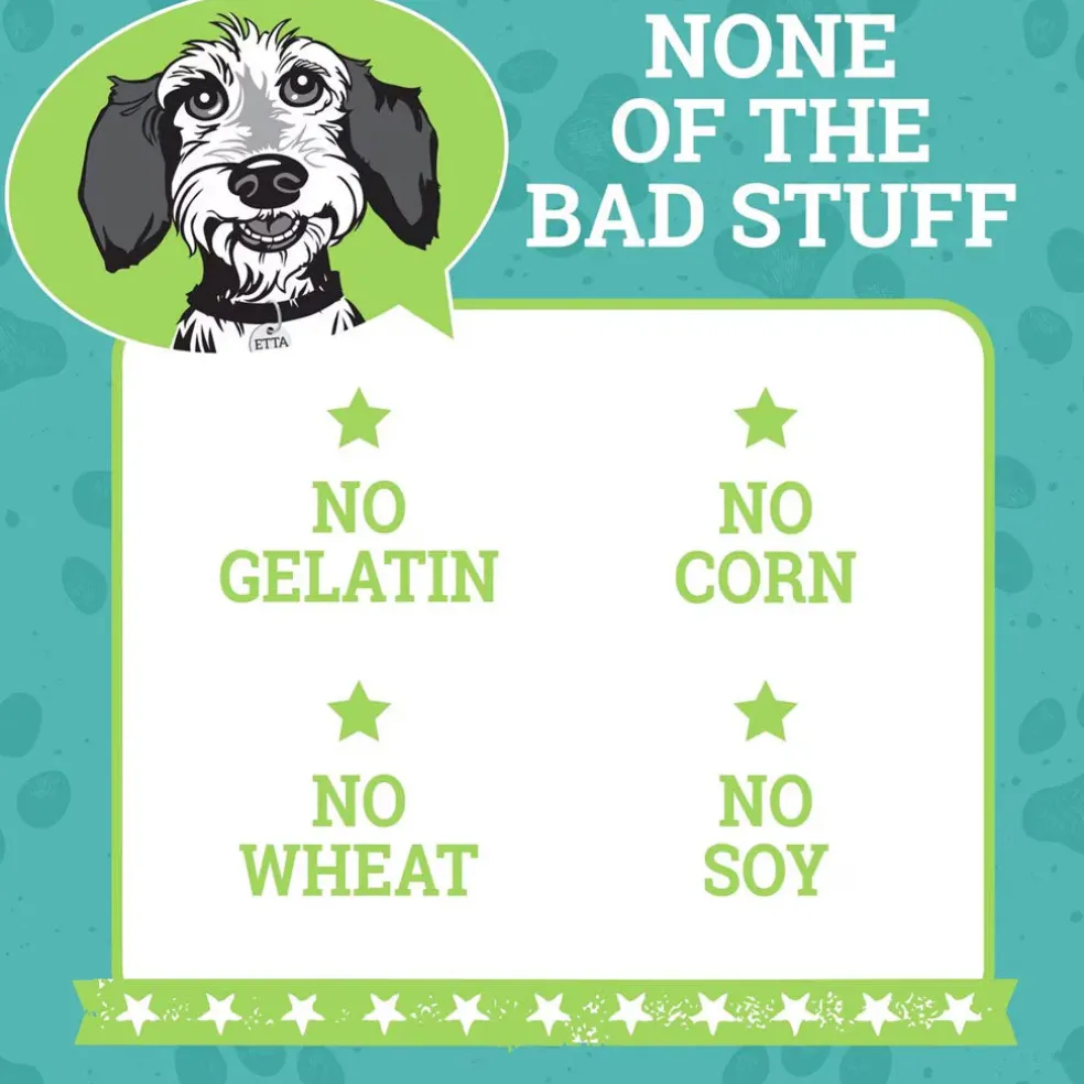 Etta Says! Sit! Training Treats for Dogs Cheese Flavor, 6-oz