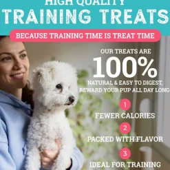 Etta Says! Sit! Training Treats for Dogs Bacon Flavor, 6-oz
