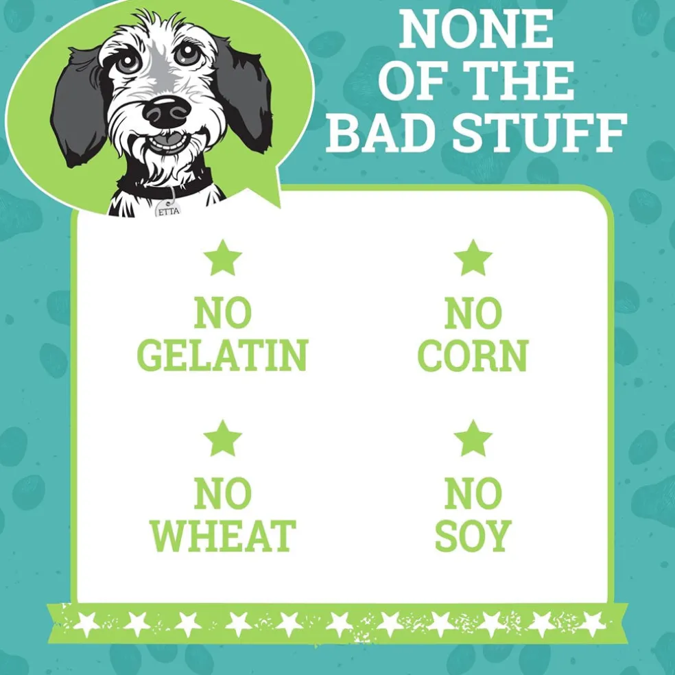 Etta Says! Sit! Training Treats for Dogs Cheddar Cheese Flavor, 16-oz