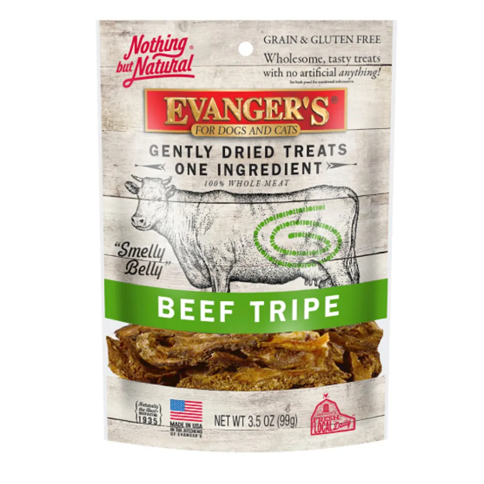 Evanger's Freeze-Dried Beef Tripe Dog & Cat Treats (4.6 oz)