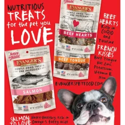 Evanger's Nothing but Natural Gently Air Dried Wild Salmon Dog & Cat Treats (3.5 oz)