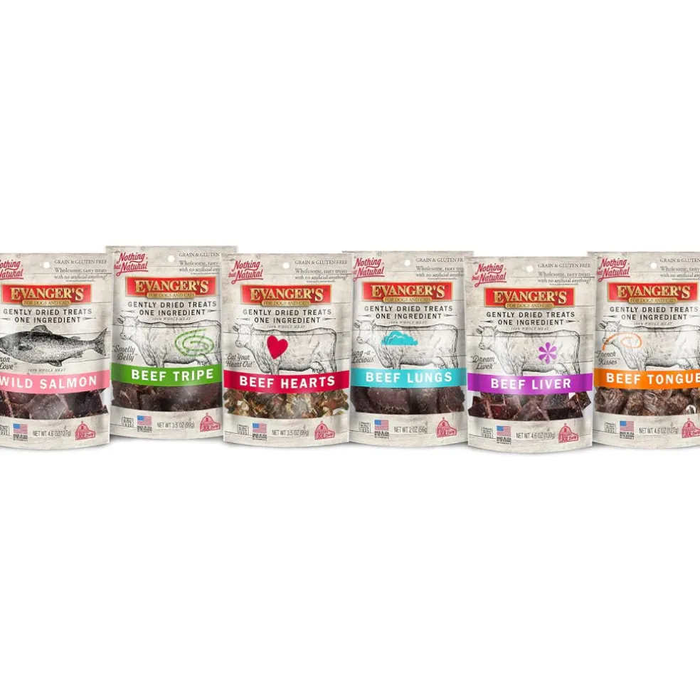 Evanger's Nothing but Natural Gently Air Dried Wild Salmon Dog & Cat Treats (3.5 oz)